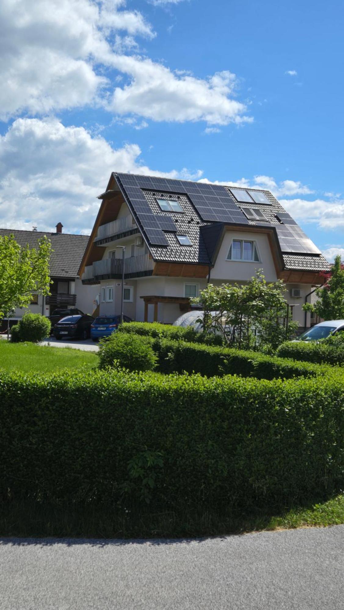 Vila Rajska Ptica Bled Exteriör bild